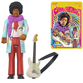 Rock and Roll Collectibles - Jimi Hendrix Are You Experienced ReAction Figure