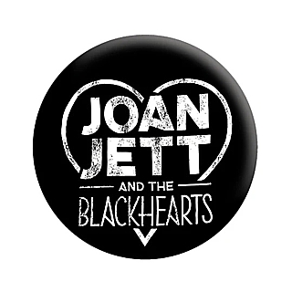 Rock Music Collectibles - Joan Jett and the Blackhearts Metal Pinback Button