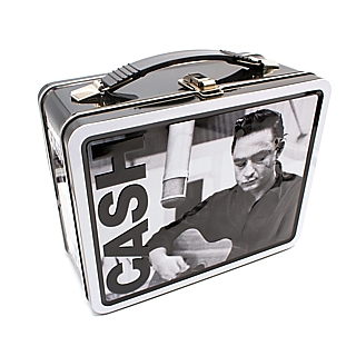 Rock and Roll Collectibles - Johnny Cash Fun Box Metal Lunchbox Tote