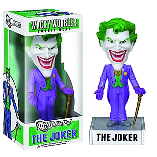 Super Hero Collectibles - Joker Wacky Wobbler Bobble Head Doll