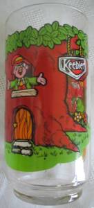Food Collectibles - Ernie the Keebler Elf Glass