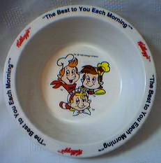 Kellogg's Collectibles - Snap, Crackle & Pop Cereal Bowl