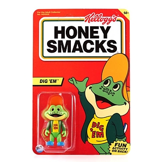 Kelloggs Cereal Collectibles - Honey Smacks Dig Em Action Figure
