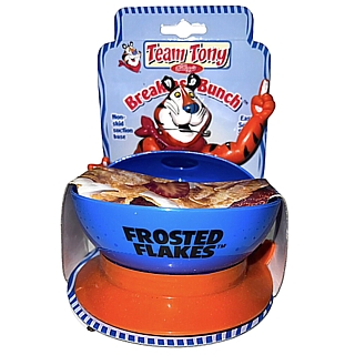 Kellogg's Collectibles - Tony The Tiger Frosted Flakes Plastic Cereal Bowl with Suction Cup