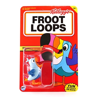 Kelloggs Cereal Collectibles - Froot Loops Toucan Sam Action Figure