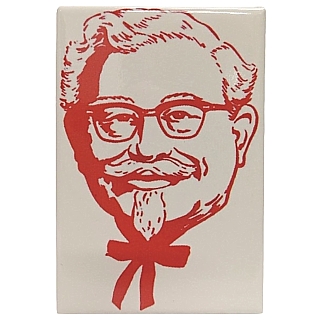 Ad Icons Collectibles - KFC Colonel Sanders Metal Magnet