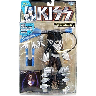 KISS Collectibles - KISS McFarlane Ultra Action Figures Series One Ace Frehley with Solo Album