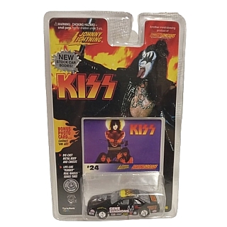 KISS Collectibles - Johnny Lightning KISS Gene Simmons Racing Car with Card 24