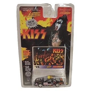 KISS Collectibles - Johnny Lightning KISS Gene Simmons Racing Car with Card 25