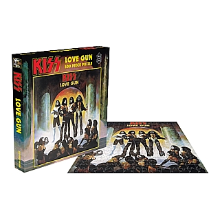 Rock and Roll Collectibles - KISS Love Gun Jigsaw Puzzle