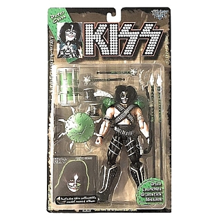 KISS Collectibles - KISS McFarlane Ultra Action Figures Series One Peter Criss with Solo Album