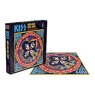 Rock and Roll Collectibles - KISS Rock and Roll Over Jigsaw Puzzle
