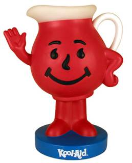 Advertising Collectibles - KoolAid Man Bobble Head Doll Nodder