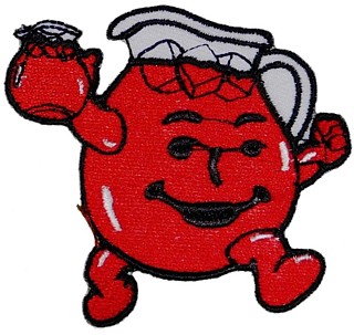Advertising Collectibles - KoolAid Man Iron-On Patch