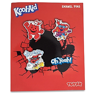 Advertising Icon Collectibles - Kool-Aid Enamel Pins / Tie Tacks Set of 4 Exclusive