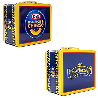 Advertising Collectibles - Kraft Macaroni and Cheese Metal Lunchbox Tote
