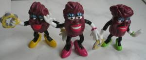 California Raisin - California Raisin Girl Figures Ms. Marvelous