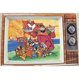 Television Character Collectibles - Hanna Barbera's Laff-A-Lympics TV Magnet