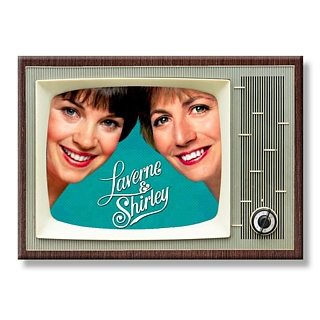 Laverne & Shirley - 1970's Television Show Collectibles - Metal TV Magnet