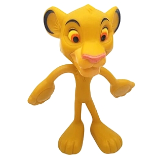 Walt Disney Movie Collectibles - Lion King Simba Bendy Figures