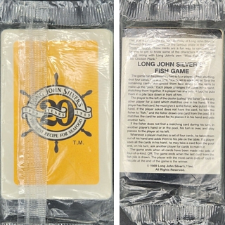 Fast Food Restaurant Collectibles - Long John Silver's Playing Cards