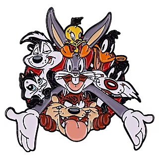 Cartoon Collectibles - Looney Tunes Cast Metal Enamel Pin / Tie Tack