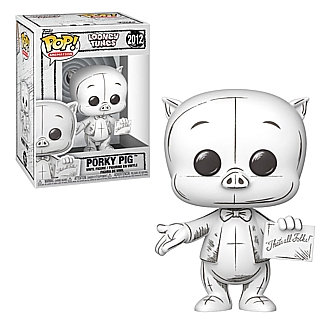 Looney Tunes Collectibles - Porky Pig Wave 6 Sketched POP! Animation Vinyl Figure 2012