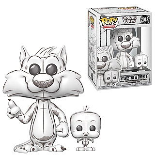 Looney Tunes Collectibles - Sylvester and Tweety Wave 6 Sketched POP! Animation Vinyl Figures 2013
