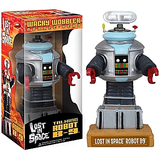 Television Characters Collectibles - Lost in Space, B9 Robot Talking Bobble Head Doll