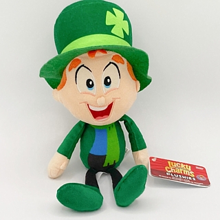 General Mills Cereal Collectibles -  Lucky Charms Lucky the Leprechaun Plush