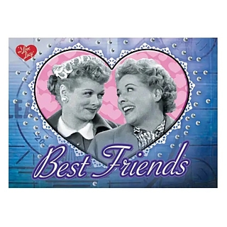 Lucille Ball - I Love Lucy Best Friends Magnet with Ethel Mertz