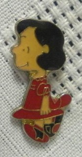Snoopy and Peanuts Collectibles - Lucy Van Pelt Enamel Pin
