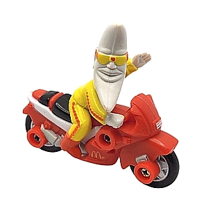 Advertising Icon Collectibles -McDonald's Mac Tonight on Red Motorcycle