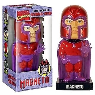 Super Hero Collectibles - Marvel Comics XMen, X-Men Magneto Bobble Head Doll Nodder