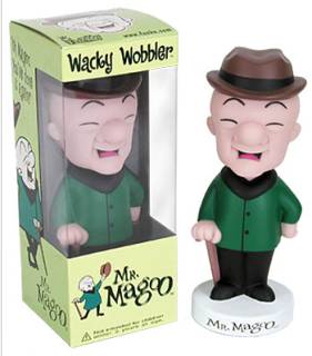 Cartoon and Comic Characters Collectibles - Mister Magoo Bobble Head Doll, Nodder