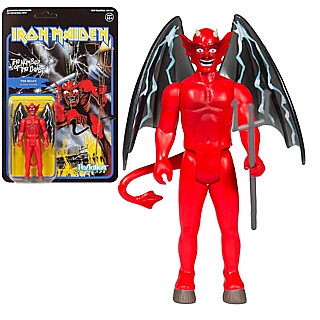 Rock and Roll Collectibles - Iron Maiden Heavy Metal Re-Action Figure Devil Number of the Beast Album