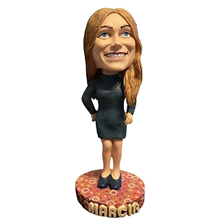 Television from the 1970's Collectibles - Brady Bunch - Marcia Brady Head Knockers Bobblehead Doll
