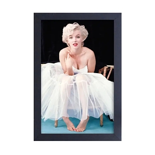 Classic Movie Characters - Marilyn Monroe Ballerina Gel Coated Canvas Print Wall Art