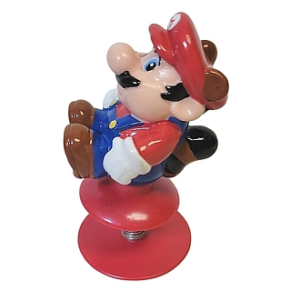 Nintendo - Mario Plastic Spring Raccoon PVC Figure