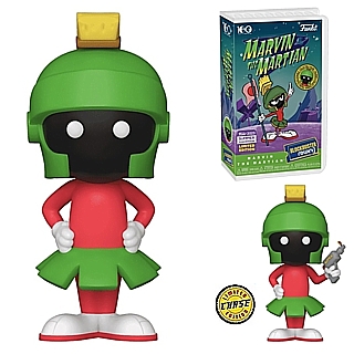 Television Character Collectibles - Looney Tunes Marvin the Martian Blockbuster Rewind Vinyl Figure by Funko