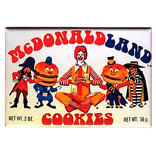 McDonald's Character Collectibles - McDonaldland Cookies Metal Magnet