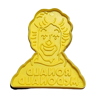 Advertising Icon Collectibles - Ronald McDonald Plastic Cookie Cutter