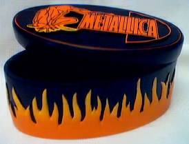 Rock and Roll Collectibles - Metallica Heavy Metal Stash Box
