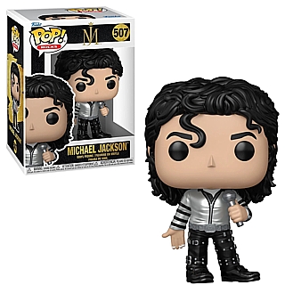 King of Pop Collectibles - Michael Jackson Bad Tour (Metallic) POP! Rocks Vinyl Figure 507 by Funko
