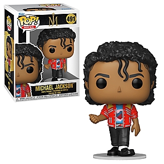 King of Pop Collectibles - Michael Jackson Beat It POP! Rocks Vinyl Figure 491 by Funko