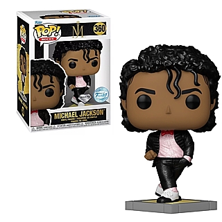 The Simpsons Collectibles - Michael Jackson Billie Jean POP! Rocks Vinyl Figure 360 Diamond Glitter Exclusive by Funko