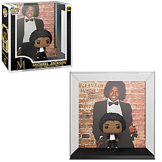 King of Pop Collectibles Michael Jackson Off the Wall POP! Album with Vinyl Figure 58