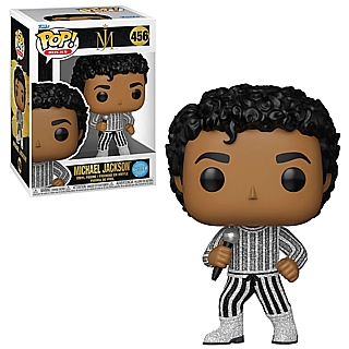 King of Pop Collectibles - Michael Jackson GLITTER ROck with You POP! Rocks Vinyl Figure 456