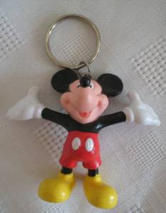 Walt Disney Collectibles - Mickey Mouse PVC Keychain