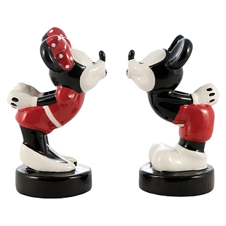 Disney Movie Collectibles - Mickey and Mouse Ceramic Salt and Pepper Shaker Set